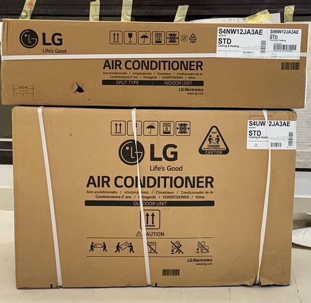 LG air conditioner (cooling and heating) , inverter 1