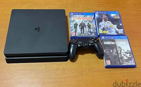 playstation 4 1TB + 1 controller + 3 games