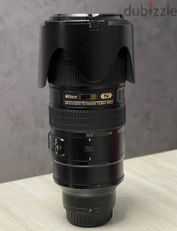 lens 70/200 f2.8 ll Nikon عدسه 0