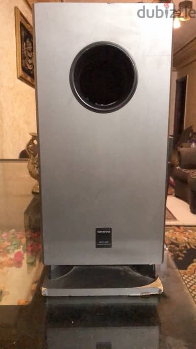 onkyo skw-420 powered subwoofer