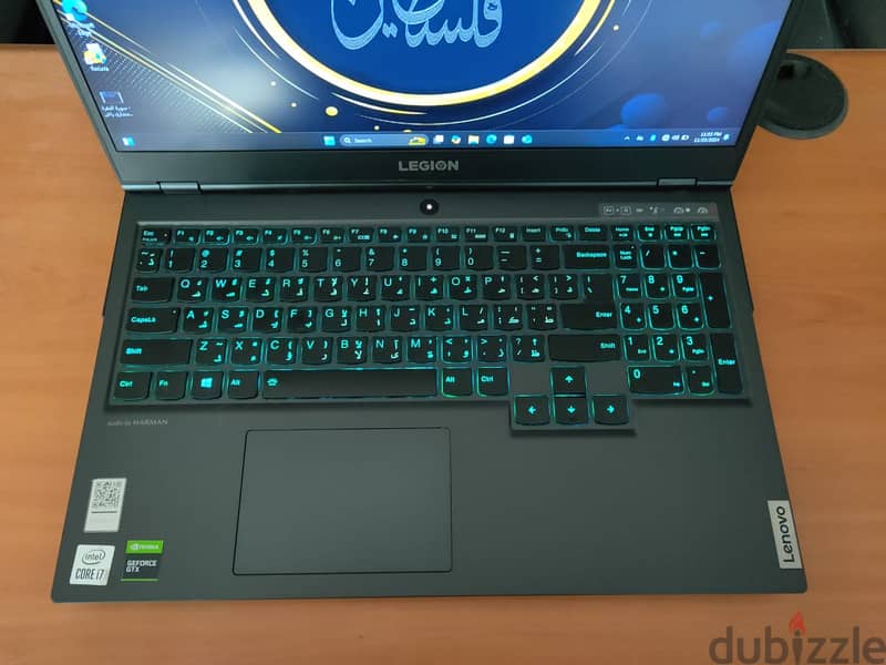 lenovo legion 5 core i7 الجيل العاشر+ nvidia gtx 1660ti 6gb+120hz 2