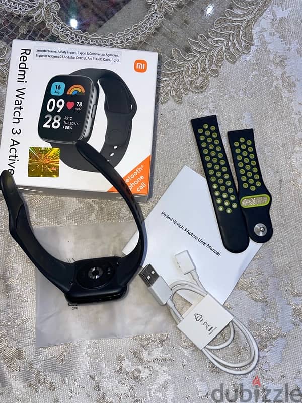 ساعه smart watch redmi3 active 2