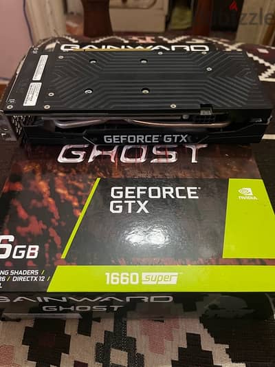 كارت شاشة gtx1660 super استعمال خفيف جدا