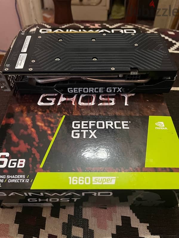 كارت شاشة gtx1660 super استعمال خفيف جدا 0