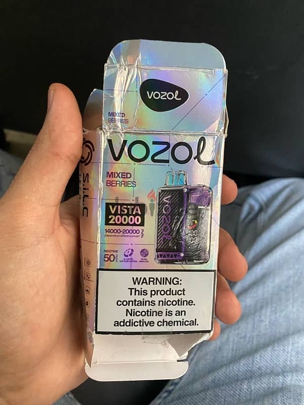 vozol 20000 puff 50 nicotine 3