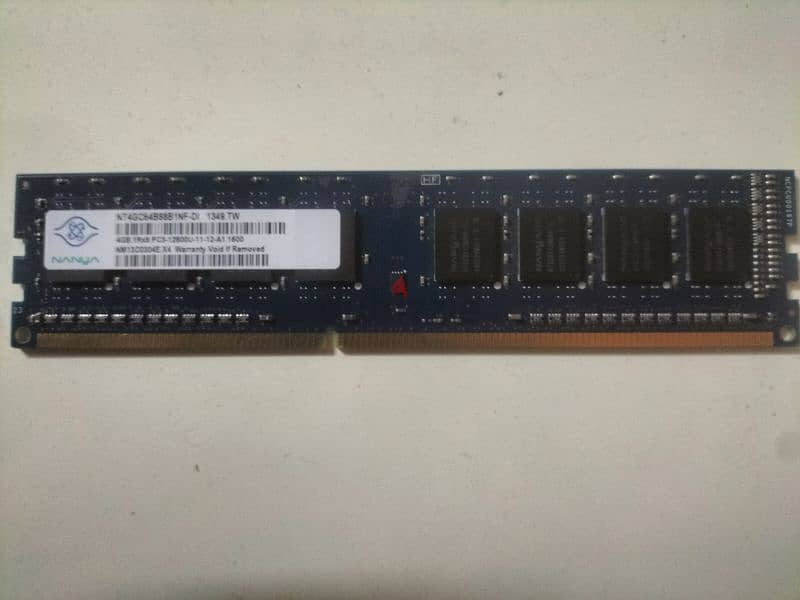 ram 4gb ddr3 12800u رامات 0