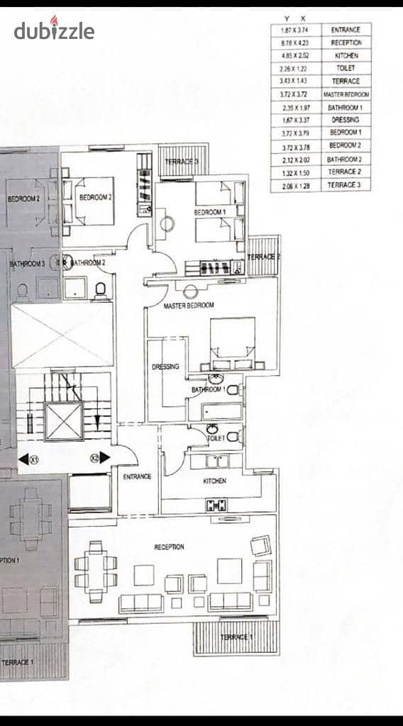 164m apartment for sale in Sarai Compound, immediate receipt, at a snapshot price 0