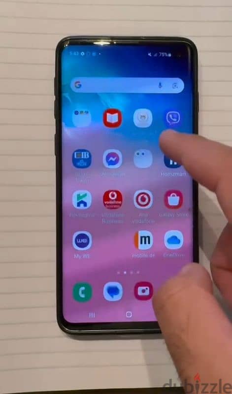 Samsung S10 خطين 0