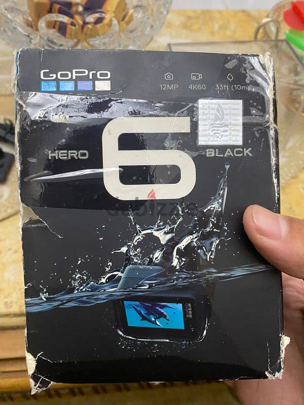 GoPro 6 camera لم تستخدم 4