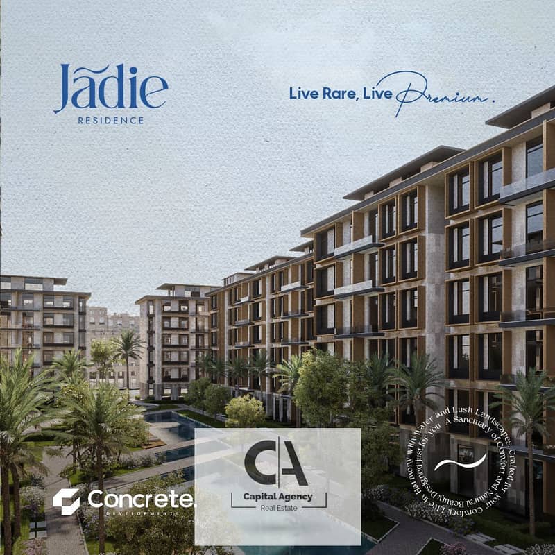 distinctive studio for sale in the Fifth Settlement for housing and investment with a 10% down payment and installments up to 9 years Jadie compoun 0