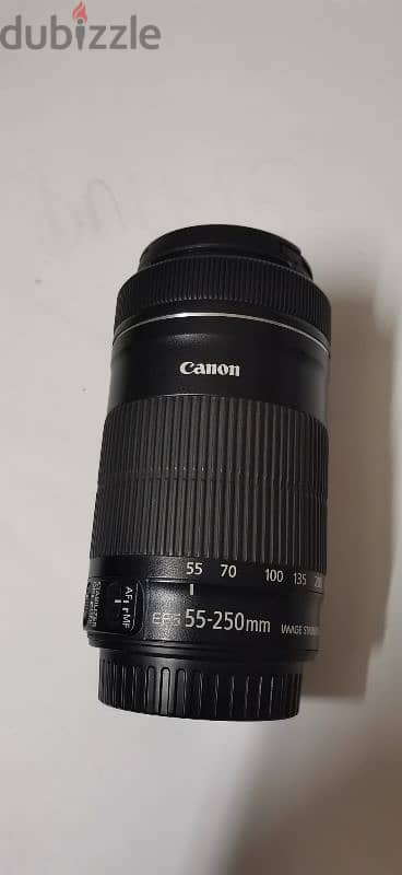 Canon lens 55 250mm stm 3