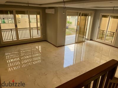 Stand alone villa for sale, ultra finished, super luxury + adaptations, immediate delivery, Taj Sultan Compound, in front of Cairo Airport and Kempins