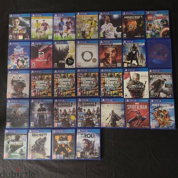 PlayStation 4 used games 0