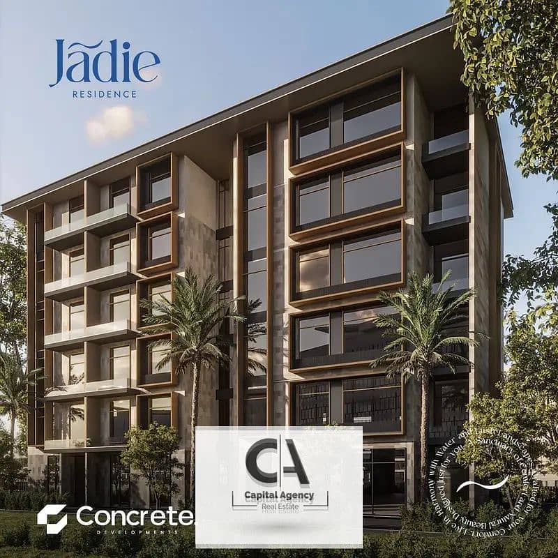 Distinctive studio for sale in the Fifth Settlement next to Hyde Park with a 10% down payment and installments over 9 yers Jadie compound 0