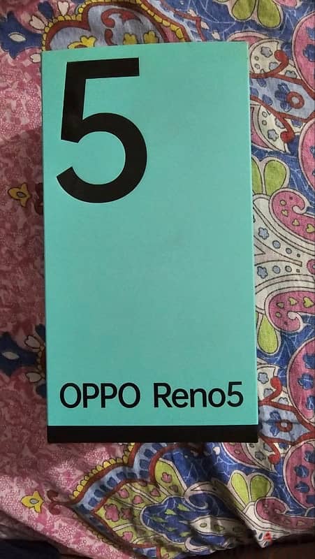 اوبو رينو ٥ oppo reno 5 معاه علبته و كل حاجته بحالة جيدة  جدا 6