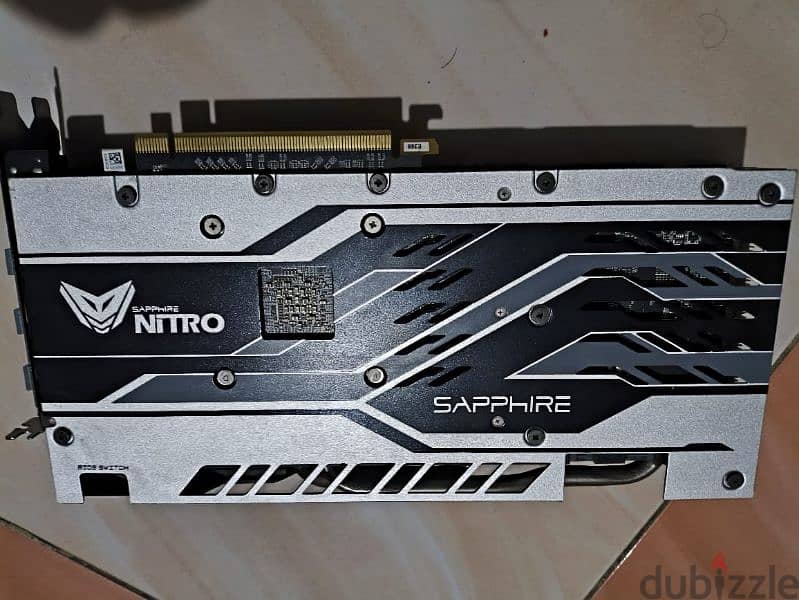 كارت الشاشه RX 580 nitro plus 4G 0