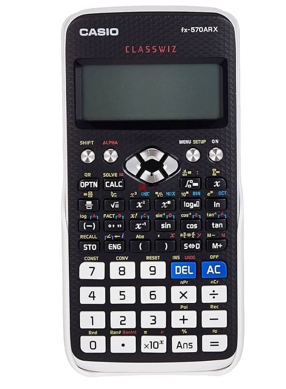 آله حاسبه من كاسيو FX-570ARX — ابيض 2