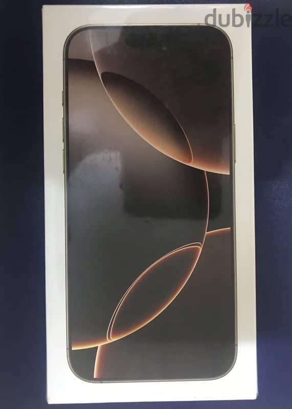 iphone 16 pro max 256gb sealed 0