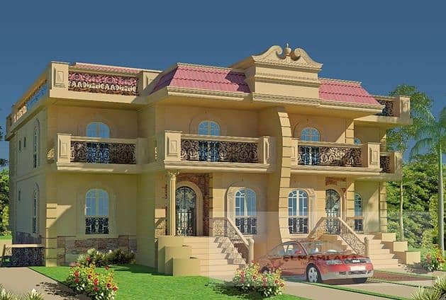 Twin House for Sale - 780 m² in El Sheikh Zayed, District 9 0