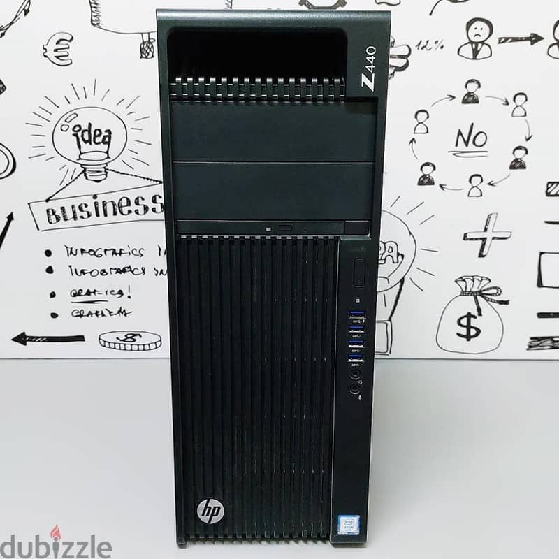 عملاق الجيمز والمونتاج HP WORKSTATION Z440 V4 بفيجا 3 جيجا 0