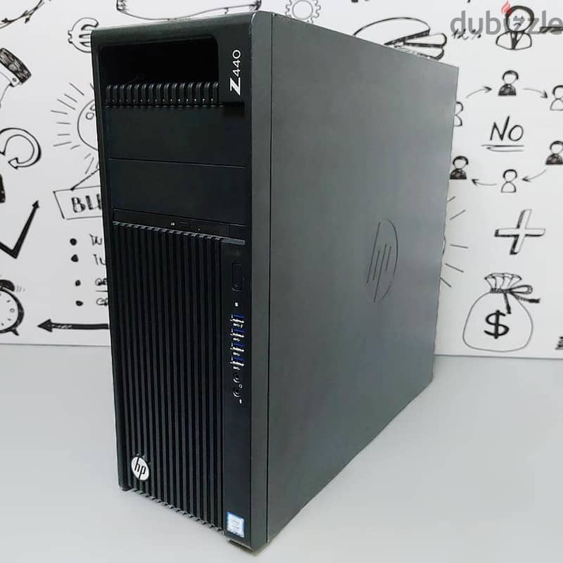 عملاق الجيمز والمونتاج HP WORKSTATION Z440 V4 بفيجا 3 جيجا 1