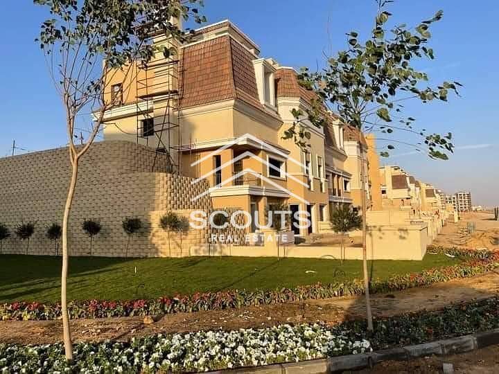 For a limited period, pay 1,400,000 and own a distinctive location villa in Mostakbal City, next to Sarai City, New Cairo. 0