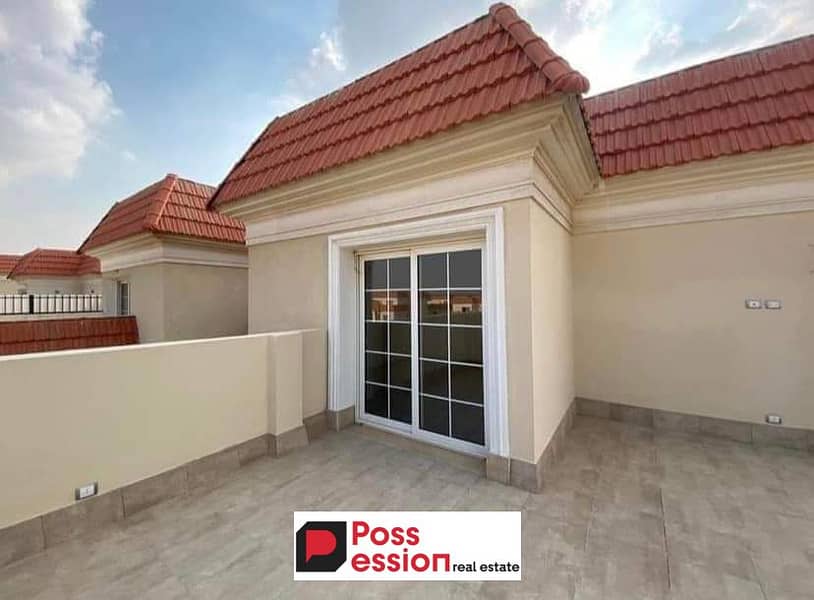 Duplex for sale in New Cairo in Telal East Compound at the first offering price, open roof duplex next to Mountain View and Palm Hills, in installment 0