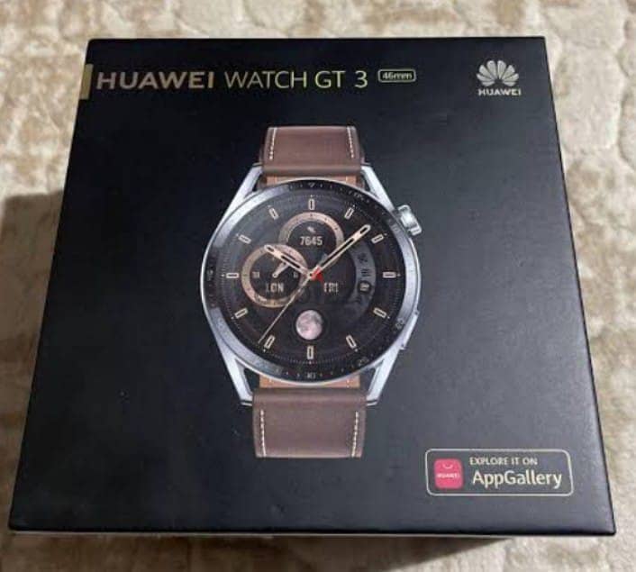 ساعة هواوي gt3 46mm Huawei Watch GT 3 46mm GPS + Bluetooth Stainless S 9