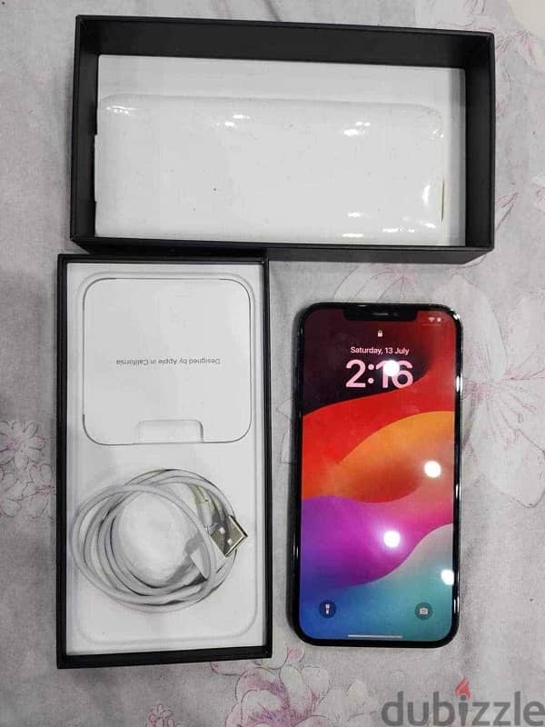 Iphone 12 pro max 256gb 2 sim شريحتين 0