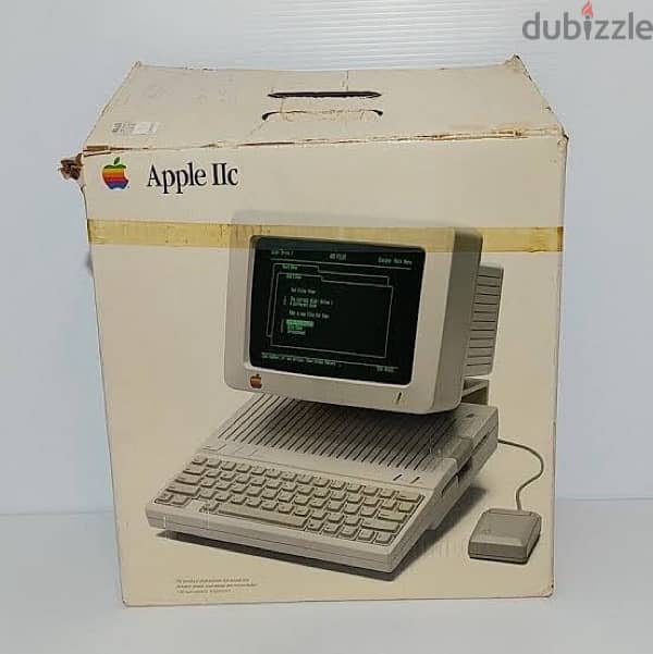 VINTAGE APPLE IIC COMPUTER 1984 (1 of 1) 0