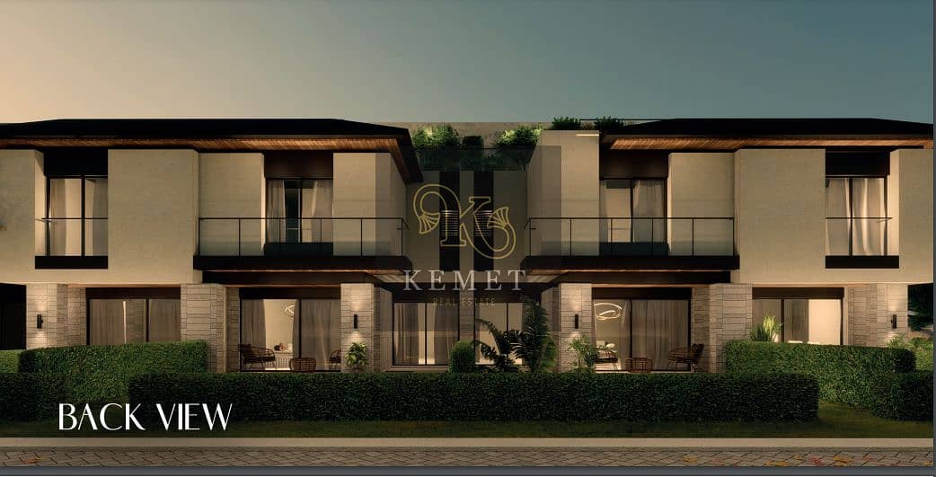 تاون هاوس مميز 205 م STONE PARK بمقدم 5% وتقسيط 8 سنوات LIMITED OFFER التجمع الخامس 0