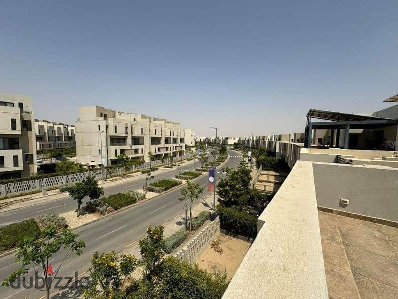 Receive immediately a townhouse with ultra super deluxe finishing and open view in Al Burouj Compound 0