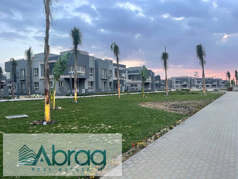 For sale, a ground floor apartment with a garden in One33 Badr Elden Compound, Sheikh Zayed 0