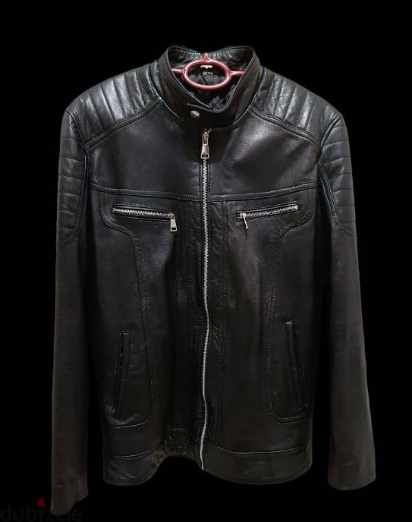 Genuine leather jacket 0