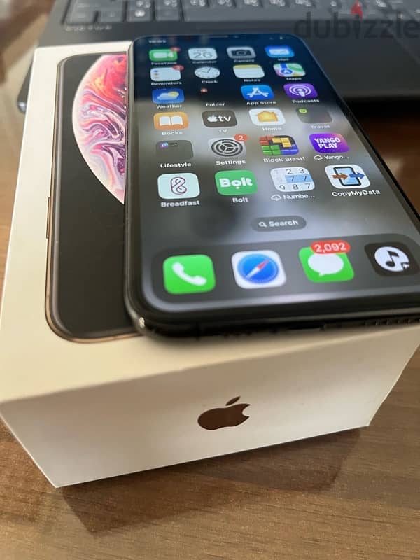 iphone xs 256 G بطاريه ٧٨٪؜ 0