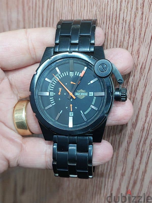 HARLEY-DAVIDSON watch by BULOVA ساعه 3