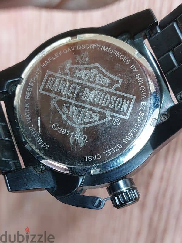 HARLEY-DAVIDSON watch by BULOVA ساعه 4