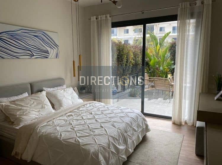 Apartment with a large private garden for sale at an attractive price and prime location in Taj City Compound, directly in front of Cairo Airport 0