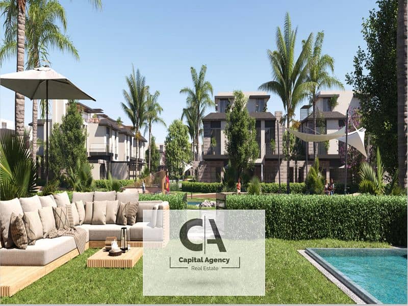 Own an apartment for sale of 167 meters in the latest phase in East Hills In the heart of New Cairo  5% down payment only Distinctive view directly 0