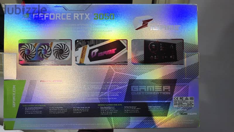 iGame GeForce RTX 3050 Ultra W OC 8G-V 8