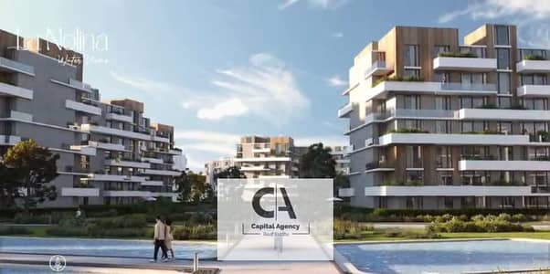 With a 5% down payment own a 3-bedroom apartment in Hassan Allam in the heart of Mostakbal City Park Central Compound_view of the lagoon & landscape