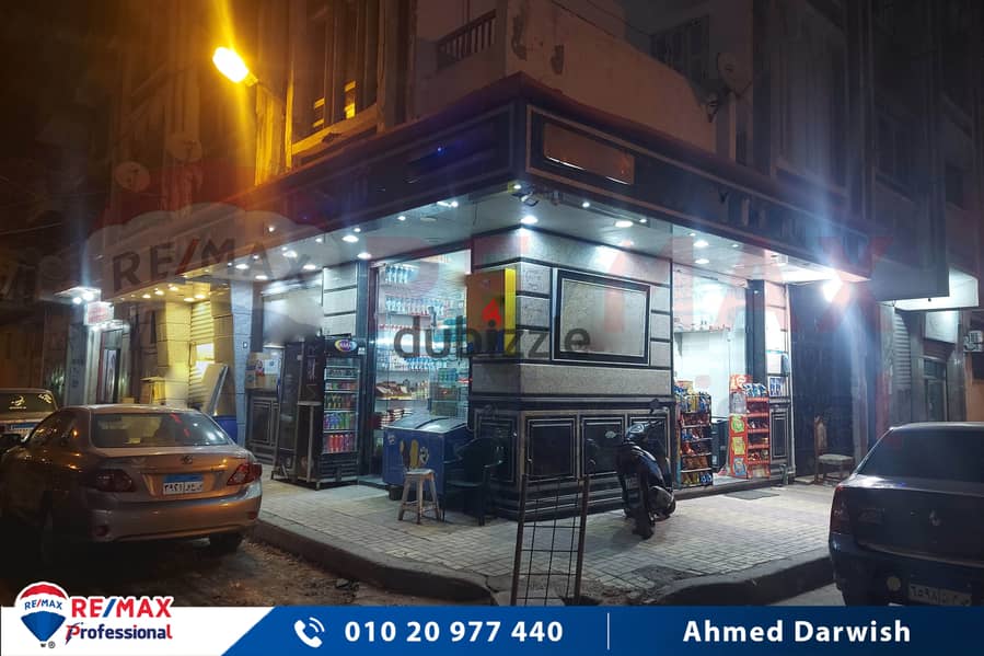 Commercial shop for sale 85 m Sidi Bishr Bahri (steps from Al-Eisawi Street) 0