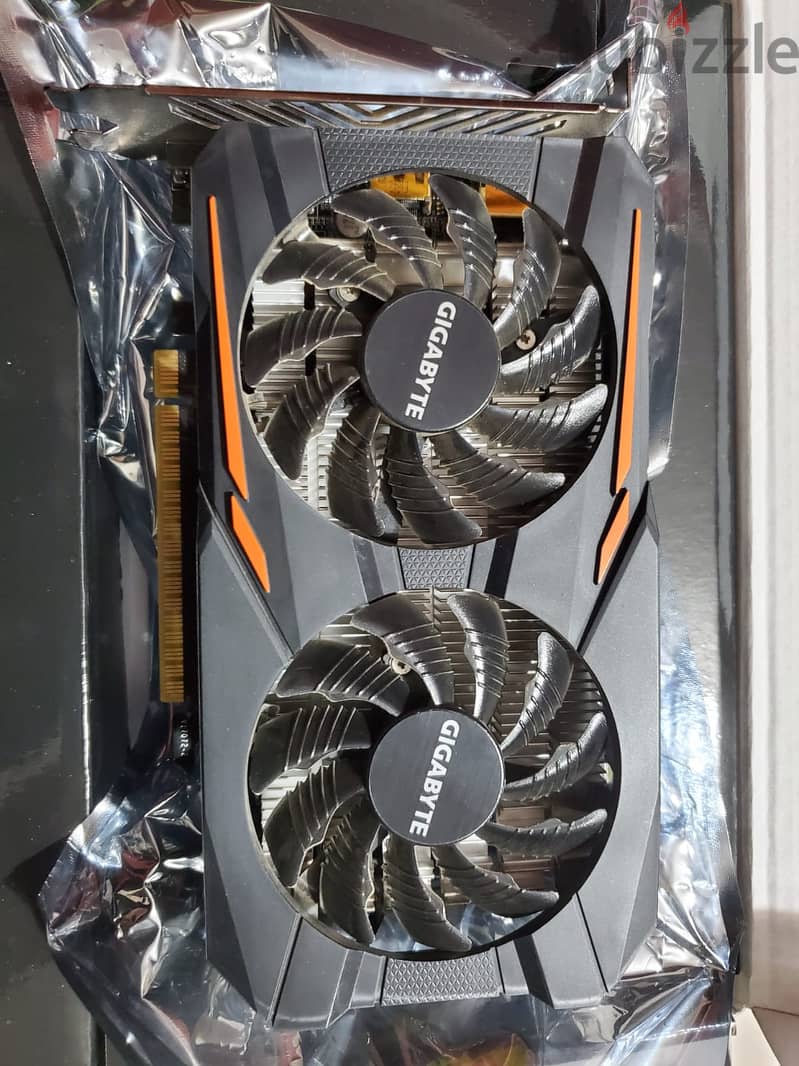 كارت شاشة Gigabyte Geforce GTX 1050ti 4GB 1