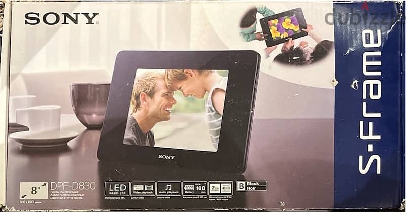 sony digital frame DPF-D830 0