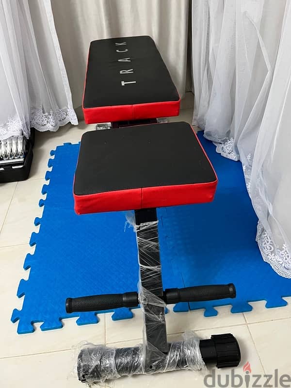 Black and Red Bench Press ADJUSTABLE 0