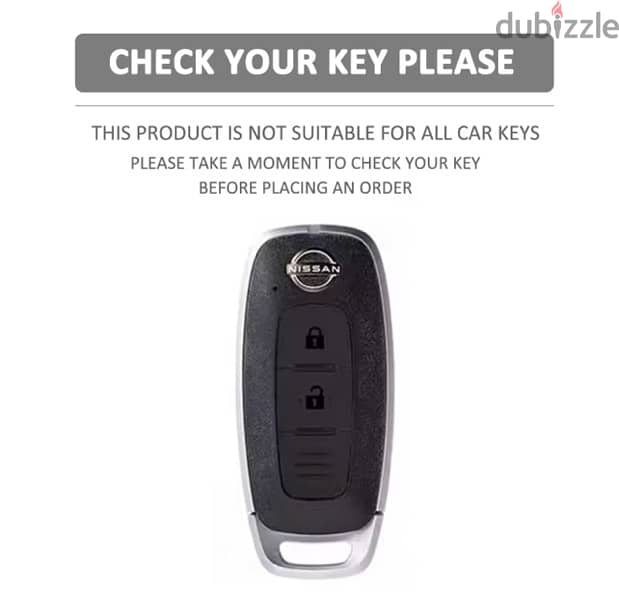 كافر حماية مفتاح نيسان الجديد Nissan Car Key Case 2