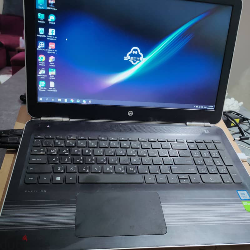 Hp pavillion notebook i7 7500U 5