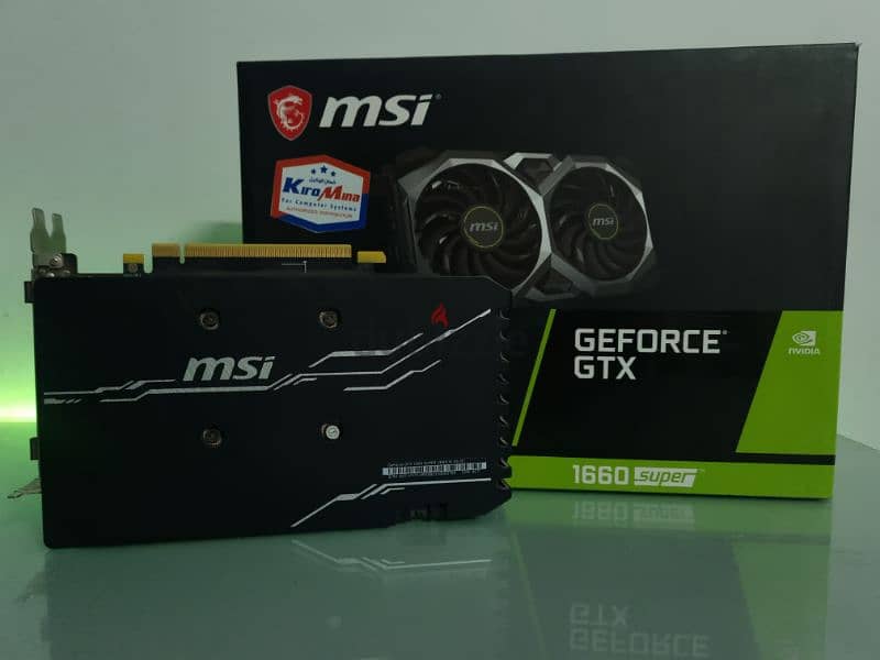 MSI NVIDIA GTX 1660 SUPER VENTUS XS OC 6GB 2