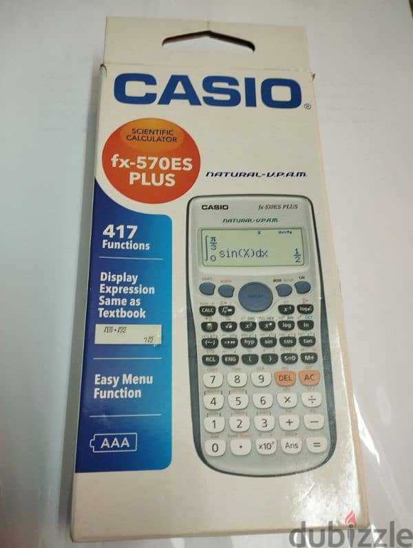 اله حاسبه casio fx 570es plus 0