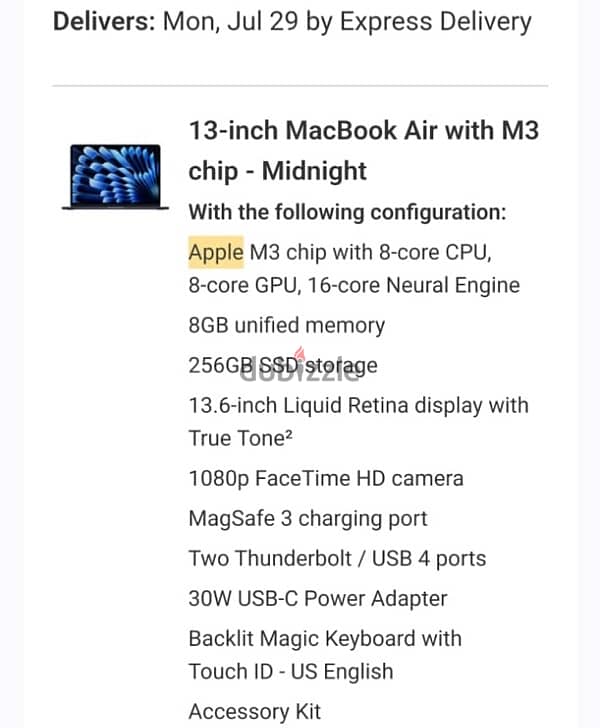 MacBook Air 2024 M3 Chip 0